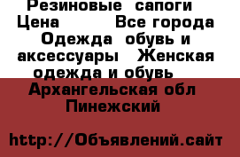 Резиновые  сапоги › Цена ­ 600 - Все города Одежда, обувь и аксессуары » Женская одежда и обувь   . Архангельская обл.,Пинежский 